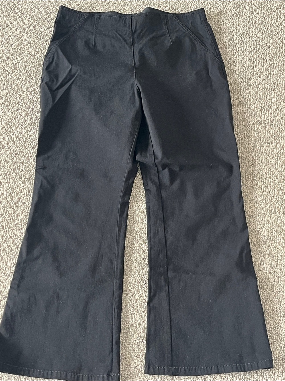 NIC+ZOE BERKELEY Black Boot Cut Pants 10p